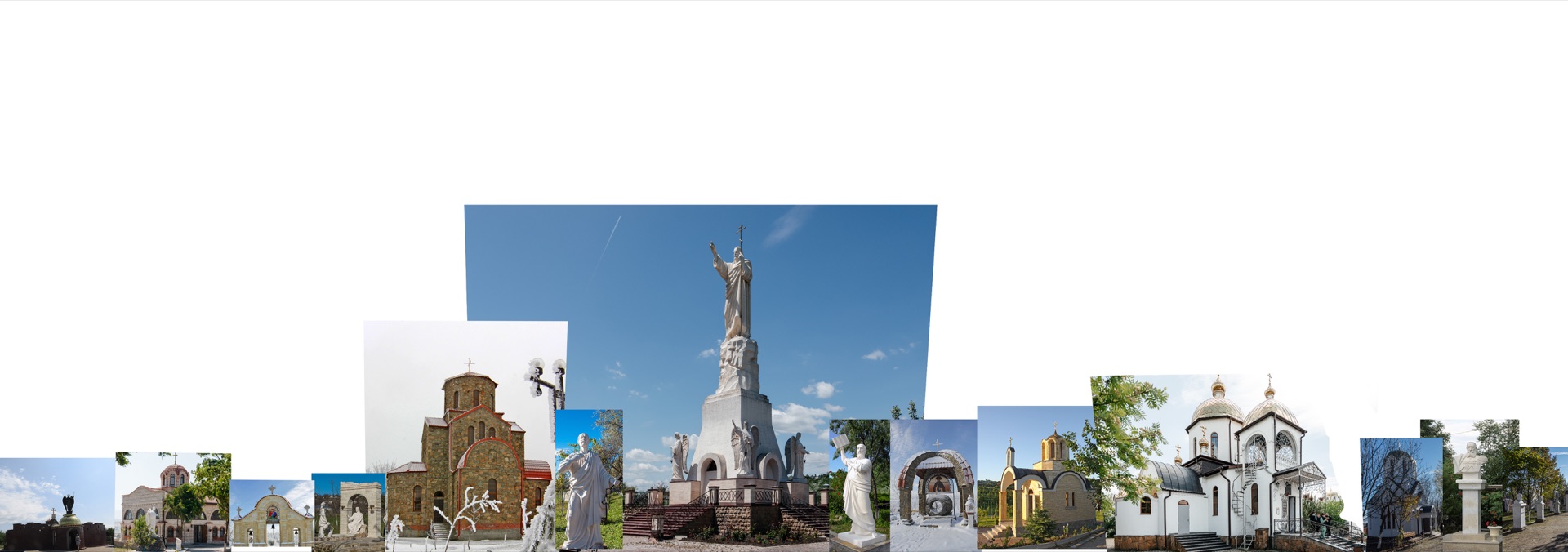 Панорама храмового комплекса Петра и Павла